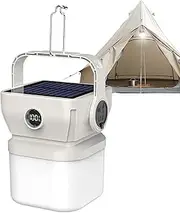 Camping Lantern | LED Camping Light - Rechargeable Foldable Fishing Lamp, Flashlight Gear for Hiking Backpacking Tent Outdoor Activities