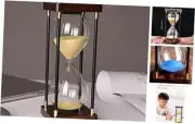 Premium Large Hourglass Sand Timer 60 Minutes, Decorative Sandglass Clock,