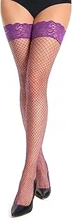 EVELIFE Netzstrümpfe für Damen Spitze Stockings Oberschenkel Sexy Strümpfe Damen Spitze Elasthan Strümpfe