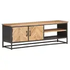 Solid Acacia Wood TV Cabinet 120x30x40cm Wooden Unit Stand Furniture vidaXL