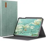 [INFILAND] Case for Samsung Galaxy Tab S10 FE/ S9 FE 5G 10.9 Inch/Tab S9 11 Inch, Ultra Slim Multi-Angle Cover with S Pen Holder [Auto Wake/Sleep], Mint Green