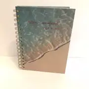 When I Am Afraid Christian Inspired Journal Psalm 56:3 Hardcover Spiral Bound