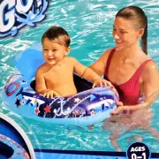 Bestway H2O Go! One Shark Baby Boat Watercraft Baby Pool Float