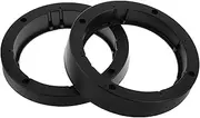 ULTECHNOVO 2 Pcs Universal Car Audio Speaker Spacer Pad 6.5 Inch Beveled Mounting Bracket for 6.5 Inch Speakers