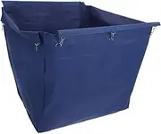 LAPYAPPE Utility Cart Janitorial Bag Replacement for Housekeeping Multi Functional Oxford Cleaning Bag with Metal Hook for Trash Collection and Storage