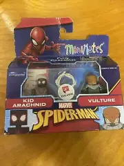 Marvel MiniMates Kid Arachnid Vulture Walgreens Exclusive New