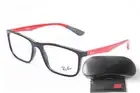 Ray Ban RX7129II 2475 Black Red Frame Reading Glasses/Bifocal/Progressive Lenses