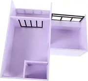 HOODANCOS 1 Set DIY Miniature Apartment Model Kit Unfinished Scale Architectural Model for Apartment Visualization for DIY Enthusiasts and Hobbyists