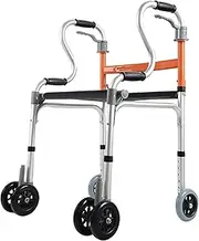 Walkers for seniors Folding Rollator Walker, Walking Frame with Wheels, Adjustable Height Rolling Mobility Walking Aid with Seat for Adult, Senior, Elderly & Handicapped rollator walker, Durable Mobil