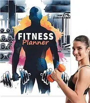 Workout Journal - Bodybuilding Diary Notebook | Exercise Recording Log Book, Weekly Monthly Workout Tracking Journal for Home
