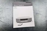 New Bose Wave Audio ii Guide Operating Instructions Manual