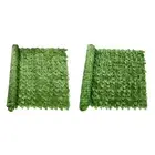 Artificial Leaf Privacy Fence Screen Vines Climbing Frame Support for Patio