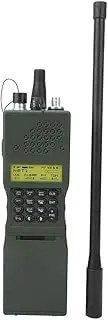 Joyzan Adults Dummy Radio Case, PRC-152 Model, Green, 23 x 7 cm, 1:1 Ratio, Plastic, IP00, Compatible with 2-Way Radios (136-174 MHz) and Headsets