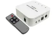 4-Port Digital Optical Audio Switch With IR Remote + Manual Push Button Control