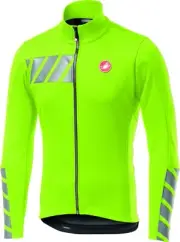 NEW Castelli Raddoppia 2 Gore Windstopper Jacket Fluo Yellow XL SAVE $100