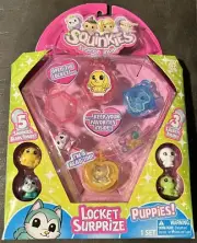 Squinkies Blip Toy Locket Surprize Surprise Puppies Set Ages 4+ New Retired 2012