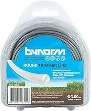 Bynorm 380-026 Round Trimmer Line, 3 mm Diameter, Grey