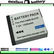 For Panasonic DMW-BLH7E Battery GM5 GF7 GF8 GF9 GM1 LX10 By Digi-Camera 1200mah
