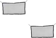 2pcs Dog Mesh Car Dog Digging Fence Barrier Dog Barrier for S Vehicle Pet Barrier Backseat S Pet Barrier Pets Fence Net Mesh Fence Puppy Fence Animal General Network Travel