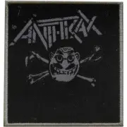 Anthrax Not Man Cross Bones Patch Official Thrash Metal Band Merch