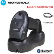 Motorola Symbol LS4278-SR20007WR Bluetooth Wireless Barcode Scanner With Cradle