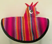 Potholder Chicken Guatemala Round Pot Holder Cooking Kitchen Cotton Oven Mit 015