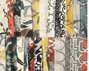 The Shade Store "Dwell Studio" FABRIC BOOK, 27 Samples of Linen 18x30