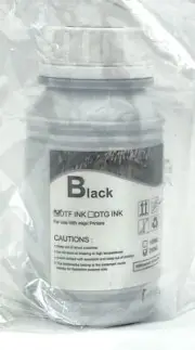 Black DTF Ink 250ml for Inkjet Printers