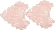 minkissy Quartz Cooling Eye Mask Sleep Eye Mask for Sleeping Eye Cover Natural Eye Mask Heart-shaped Stone for Spa
