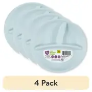 Parent's Choice 3 Compartment Section Plate 3 Ct Gender Neutral 4PK