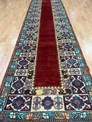 2'10" x 11'2' New Pakistani Kazak Floor Runner Oriental Rug Hand Made 100% Wool