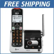 DECT 6.0 Cordless Phone with Digital Answering Machine & Call Blocking, Silve...