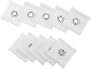 BUGUUYO 10pcs Rv Awning Eyelets Durable PVC Coated Hooks for Camping Tents Secure Fit for Piping Rails Quick Installation Lightweight and Portable Awning Hardware for Outdoor Use