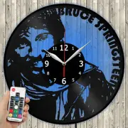 LED Clock Bruce SpringsteenLED Light Vinyl Record Wall Clock LED Wall Clock 5187