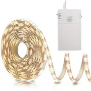 Battery Operated Motion Sensor Cabinet Strip Lights, 9.8Ft 90 LED Counter