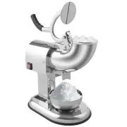 Snow Cone Machine Ice Shaver 250W Motor Crushed Ice Maker, Stainless-Steel