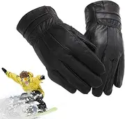 [Generic] Winter Gloves, Thermal Gloves, Winter Fashionable Accessories Gloves, Winter Thermal, Cold-Resistant, Windproof Gloves for Driving, Hiking