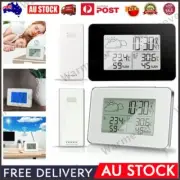 Wireless Weather Station Clock LCD Digital Indoor & Outdoor Humidity Thermometer