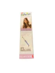 Remington Pro 1"-1.5" Pearl Ceramic Conical Curling Wand CI9538 Blue New