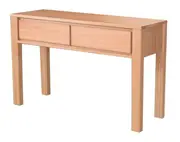 MD Moni Solid Timber 2 Drawer Console Table