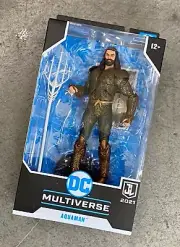 MF15090-A: McFarlane DC Zack Snyder Justice League 7" Action Figure - Aquaman
