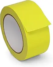 Hi Viz Cloth Tape for Safety Reflective Tape Glow in The Dark Tape 20m X 50mm Neon Tape Fluorescent Tape Waterproof Self Adhesive Security Caution Tape