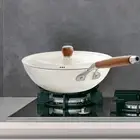Nonstick Deep Frying Pan Frying Pan Skillet 28cm with Lid 28cm Scratch Resistant