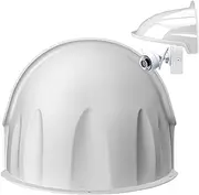 Security Camera Sun Rain Cover - Abs Shield Housing, Dust-Proof Shade | Wide Protective Roof with Uv Barrier Design, Long-Lasting Mount for Outdoor Courtyard Driveway Hotel System