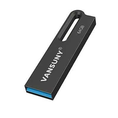 64GB Flash Drive Metal Waterproof USB Drive USB 3.0 Ultra High Speed Memory