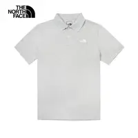 在飛比找momo購物網優惠-【The North Face 官方旗艦】北面男款灰色品牌L