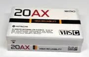 HITACHI 20AX VHS-C Blank Video CASSETTE (Sealed) New!