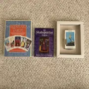 The Shakespearian Tarot Dolores Ashcroft-Nowicki Book Card Box Set New Vtg Rare