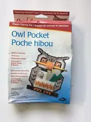 "OWL POCKET" Plastic Canvas Kit