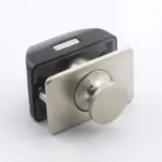 Long lasting Zinc Alloy Square Push Button Catch Lock for Various Applications